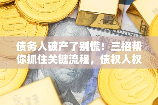 济南债务人破产了别慌！三招帮你抓住关键流程，债权人权益不再缩水