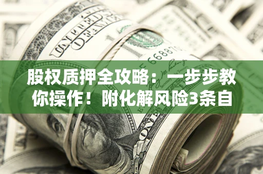 济南股权质押全攻略：一步步教你操作！附化解风险3条自救法则